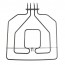 Bosch HAF010BR0 Нагревательный элемент духовки — 00773539