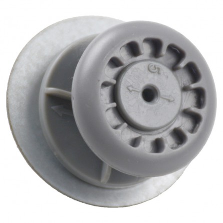 Proline Support de rail de roue de panier de lave-vaisselle